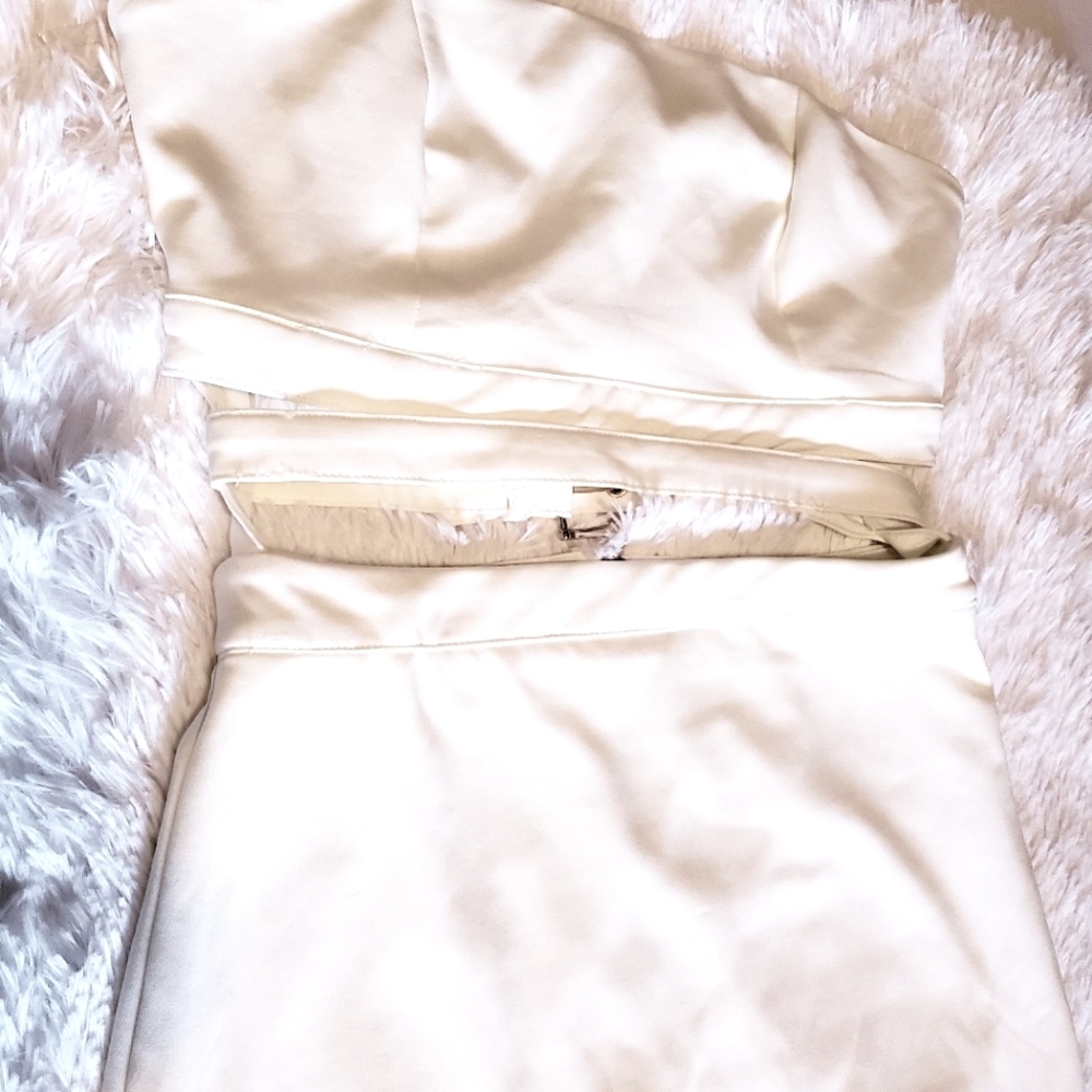 Charlotte Russe white dress size small